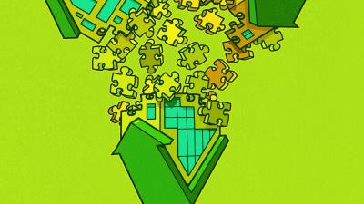 Illustratie circulair bouwen