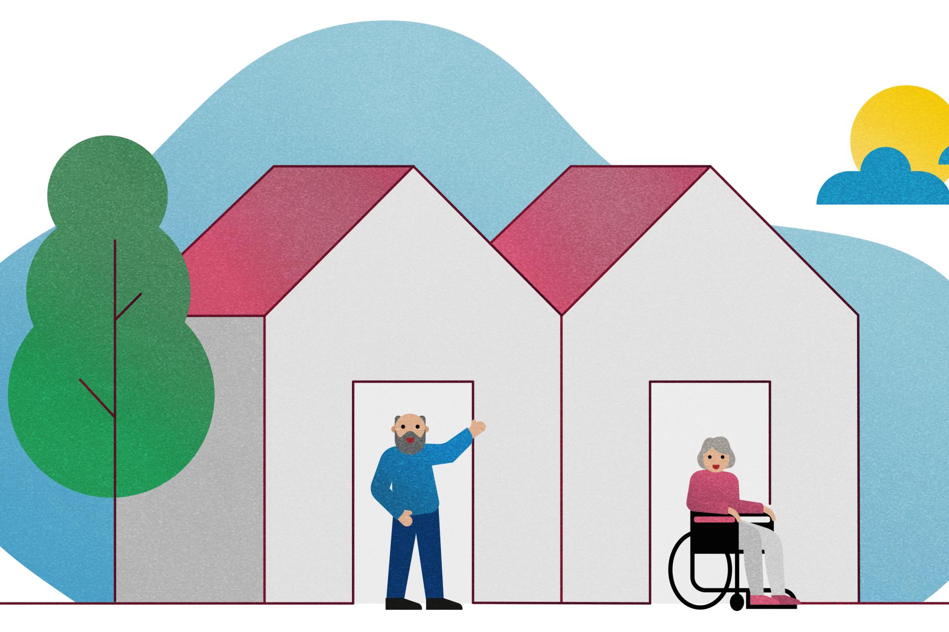 Illustratie mantelzorgwoning