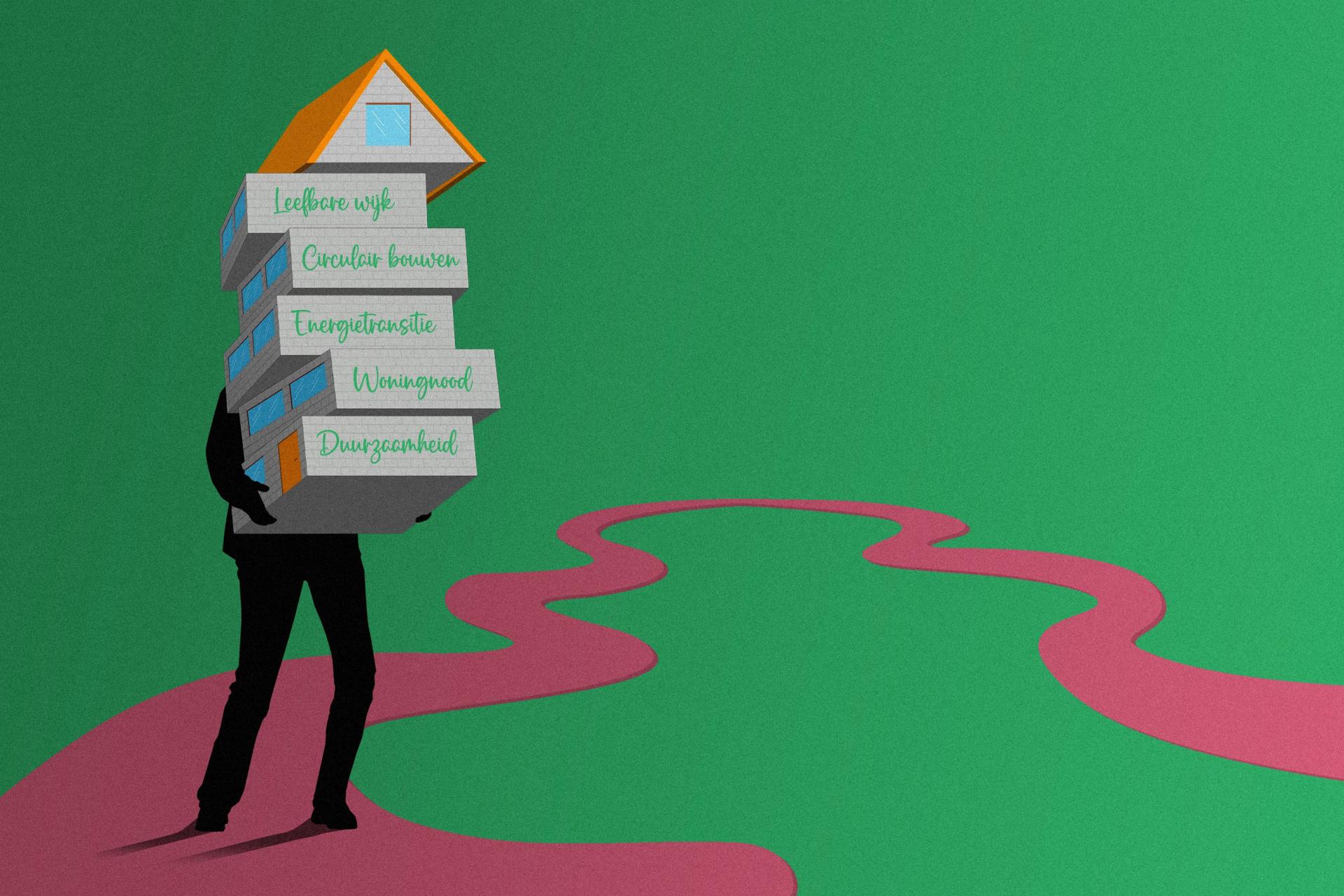 Illustratie toezicht online