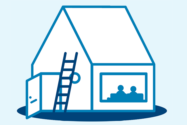 Illustratie huisje