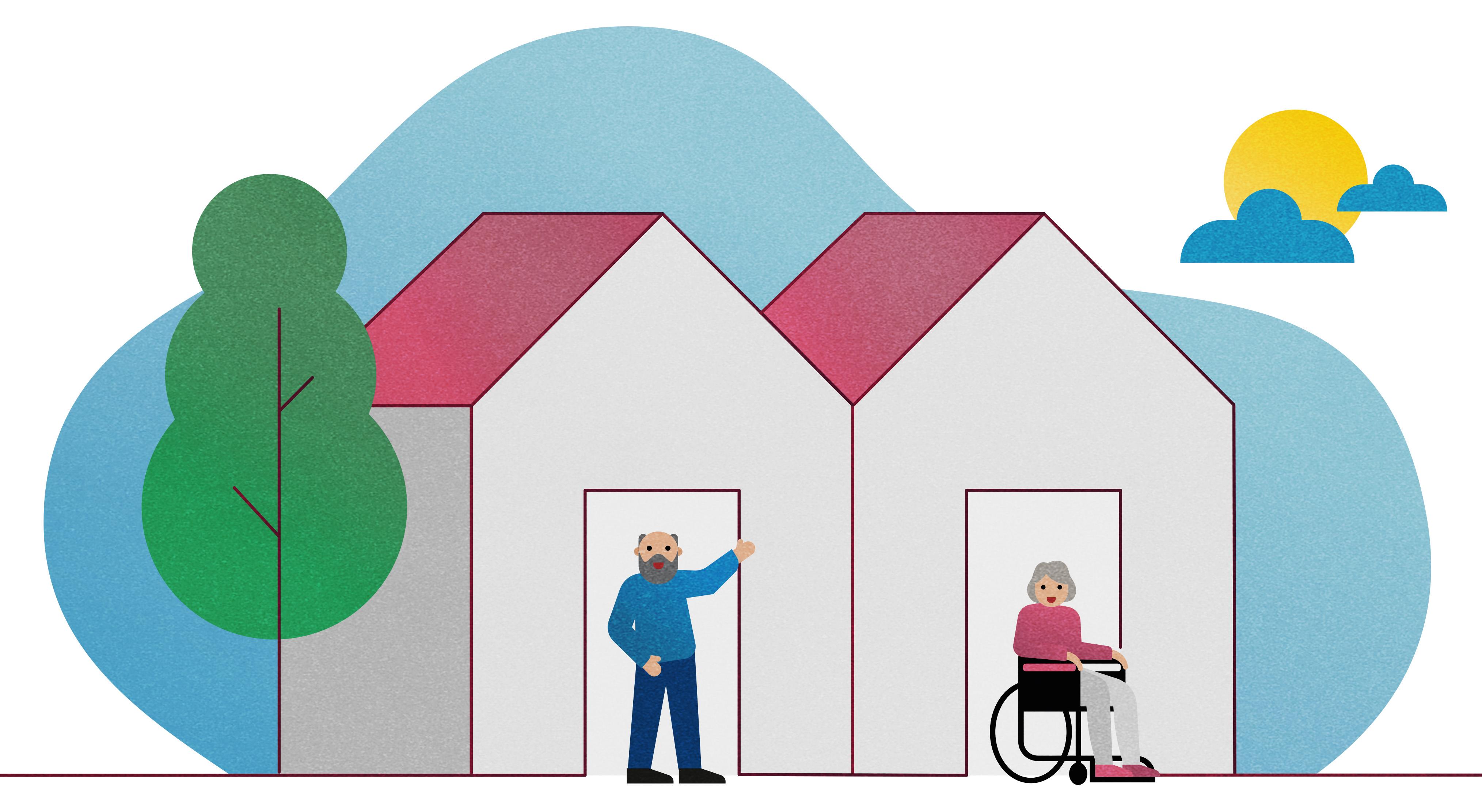 Illustratie mantelzorgwoning
