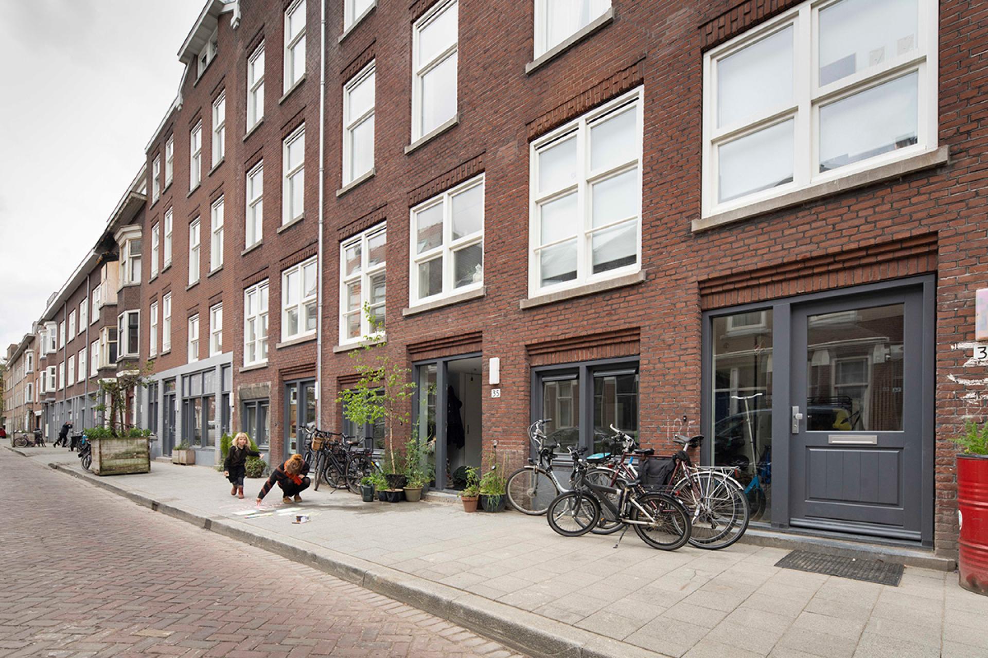 Woning van wooncoöperatie Wolphaertstraat in Rotterdam