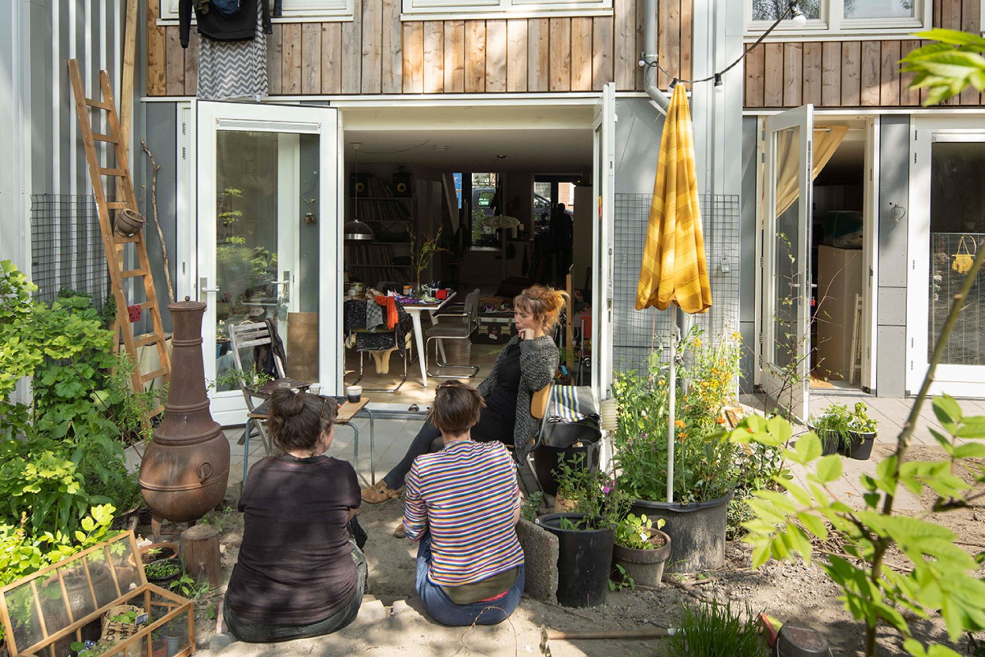 Woning van wooncoöperatie Wolphaertstraat in Rotterdam