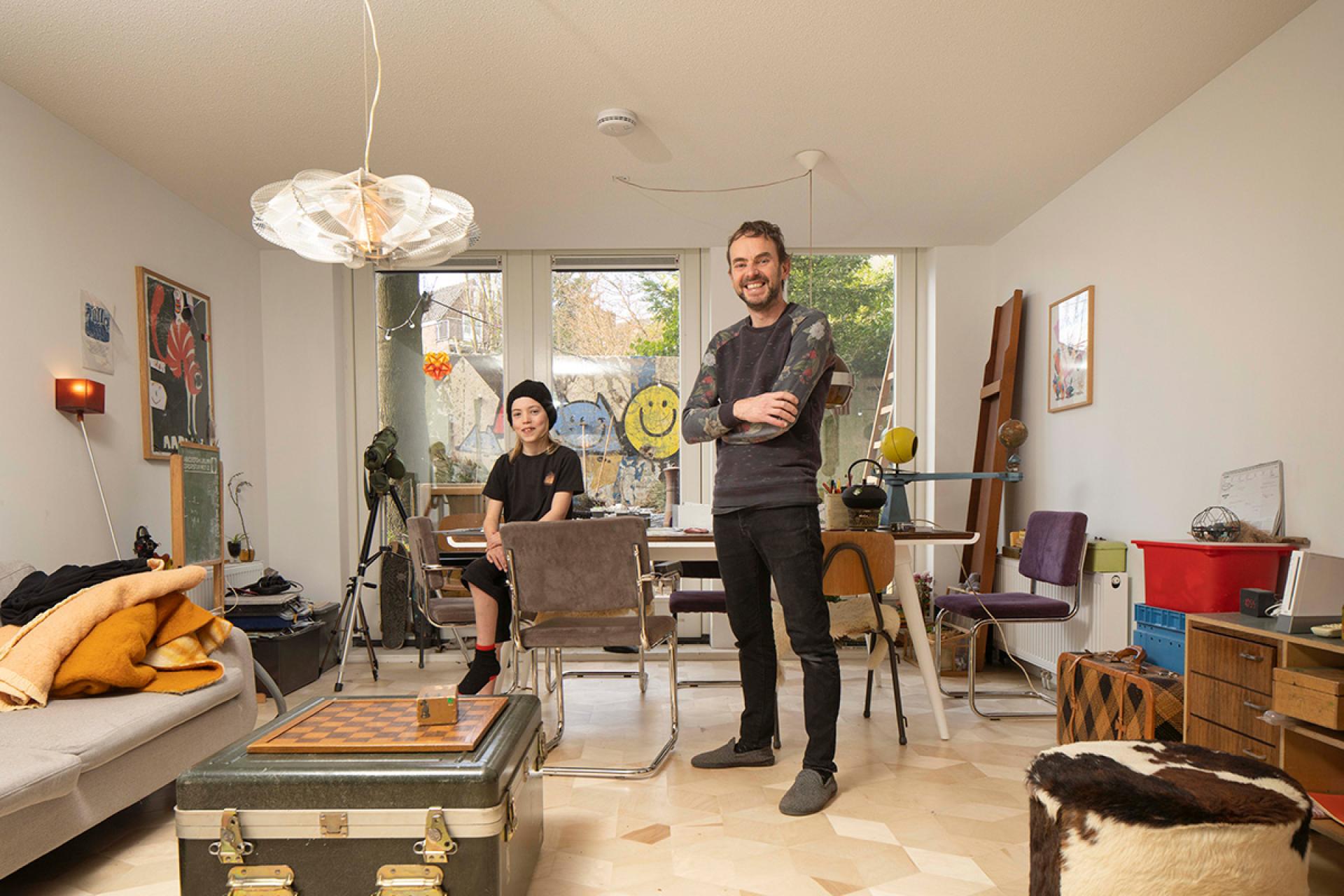 Woning van wooncoöperatie Wolphaertstraat in Rotterdam