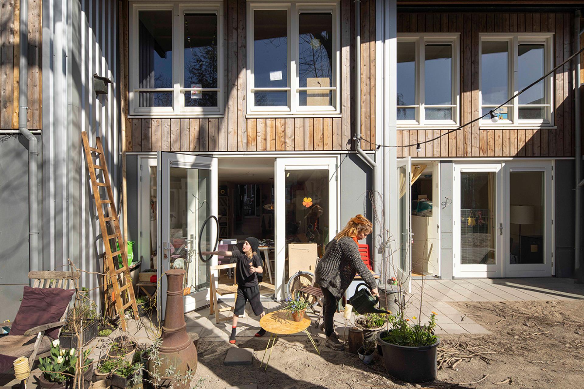Woning van wooncoöperatie Wolphaertstraat in Rotterdam